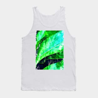 Palm Plant Leaves Abstract - For plant lovers Tank Top